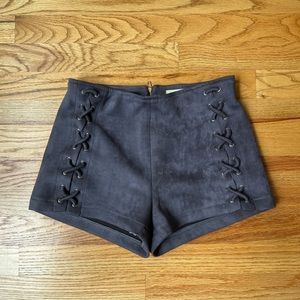Emory Park Faux Suede Shorts